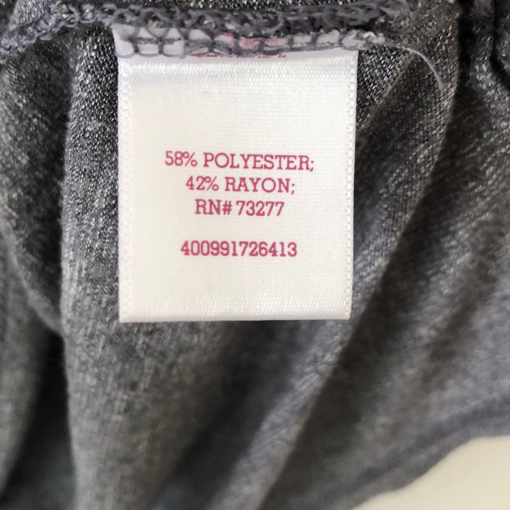 Gray Ringer Tee - Picture 4 of 5